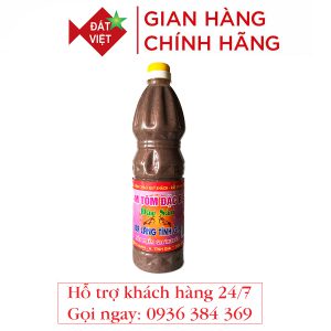 Mắm Tôm Ba Làng Thanh Hóa 1kg loại ngon tem tím