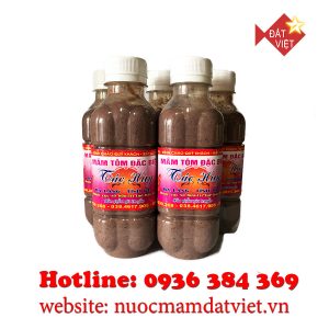 Mắm Tôm Ba Làng Thanh Hóa 300g loại ngon tem tím