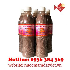 Mắm tôm Ba Làng Thanh Hóa 500g loại ngon tem tím